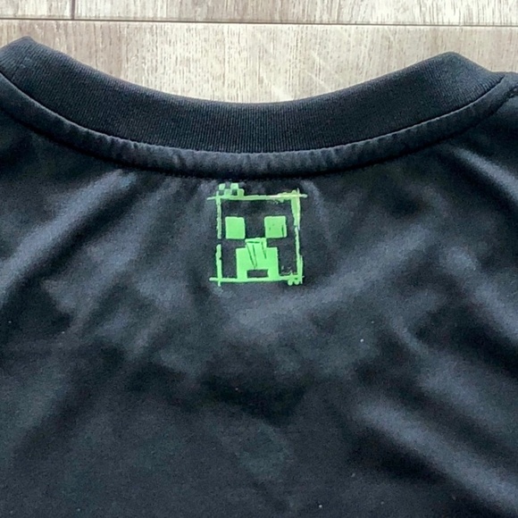 Minecraft X Point Zero T Shirt, Minecraft Video Game, Black Shirt, Mens Size L - Picture 7 of 10
